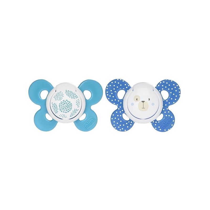 Chicco succhietto comfort boy in silicone 6-16 mesi 1 pezzo