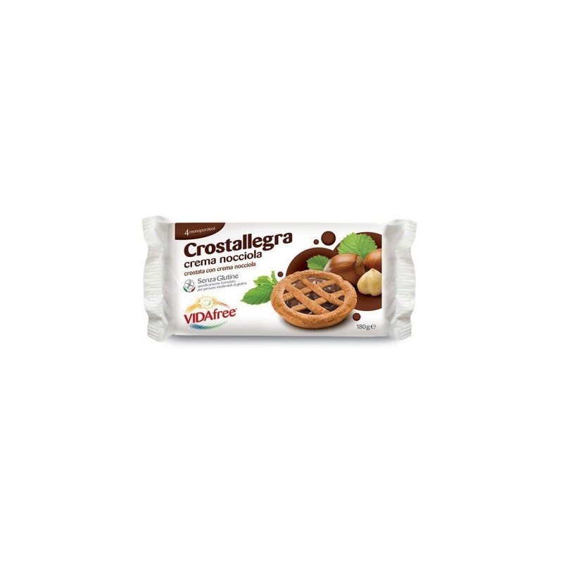 Vidafree crostallegra nocciola 180 g