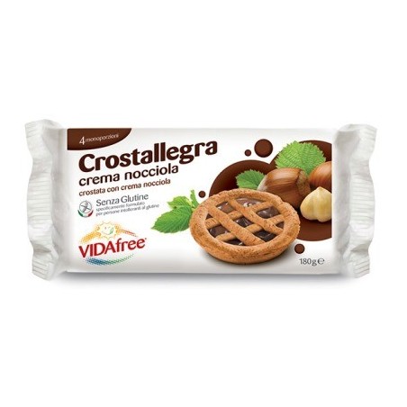Vidafree crostallegra nocciola 180 g