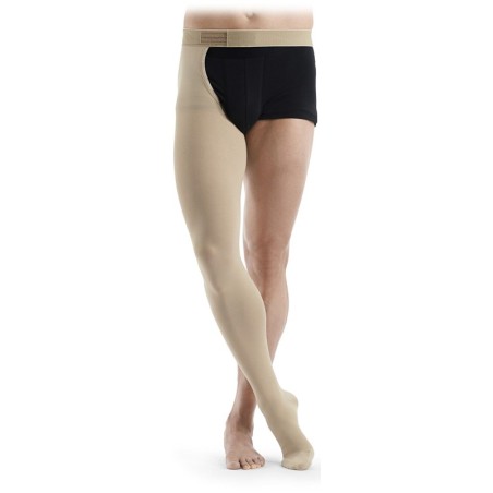 Sigvaris top fine 701 ccl1 tfq monocollant sinistro lungo crispa punta aperta m