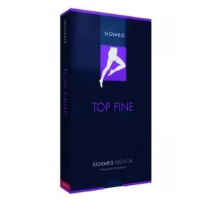 Sigvaris top fine 701 ccl1 tfq monocollant sinistro lungo nero punta aperta m plus