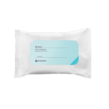 Brava salviette detergenti per stomia 15 pezzi