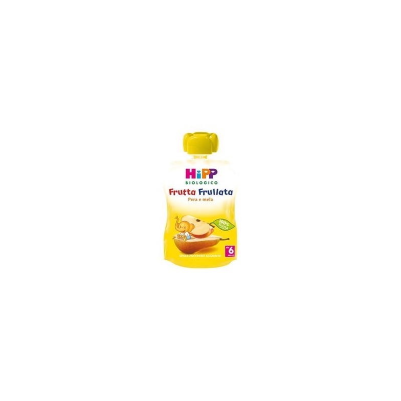 Hipp bio frutta frullata pera mela 90 g