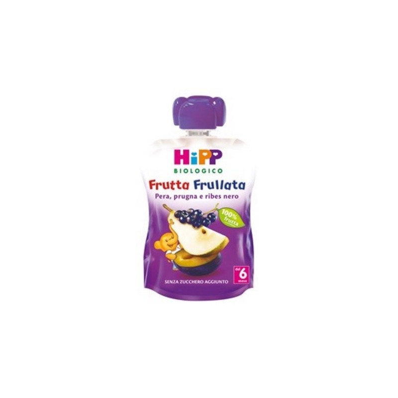 Hipp bio frutta frullata pera prugna ribes 90 g