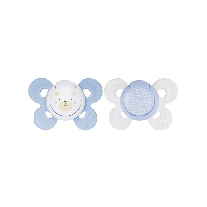 Chicco succhietto comfort boy in silicone 0-6 mesi 1 pezzo