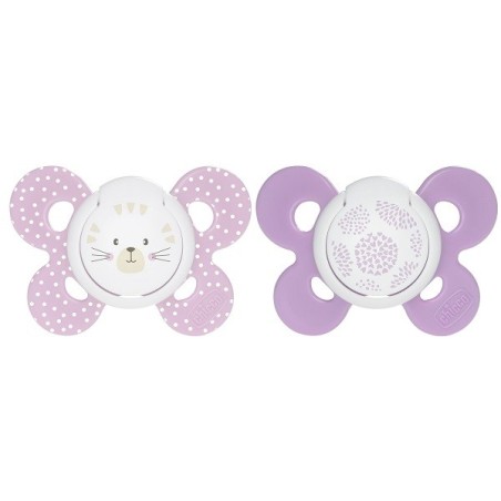 Chicco succhietto comfort girl in silicone 6-16 mesi 1 pezzo