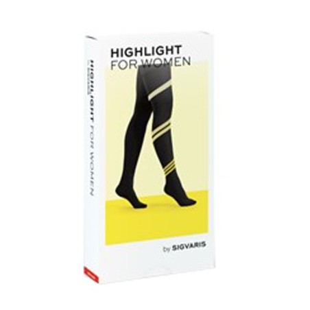 Sigvaris highlight women collant lungo punta chiusa black m Sigvaris highlight women collant lungo punta chiusa black m