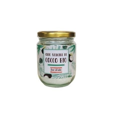 Fior di loto olio vergine di cocco bio 200 ml