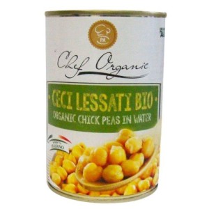 Chef organic ceci lessati 400 g