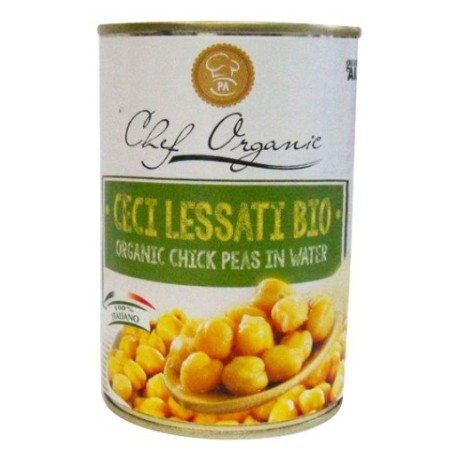 Chef organic ceci lessati 400 g