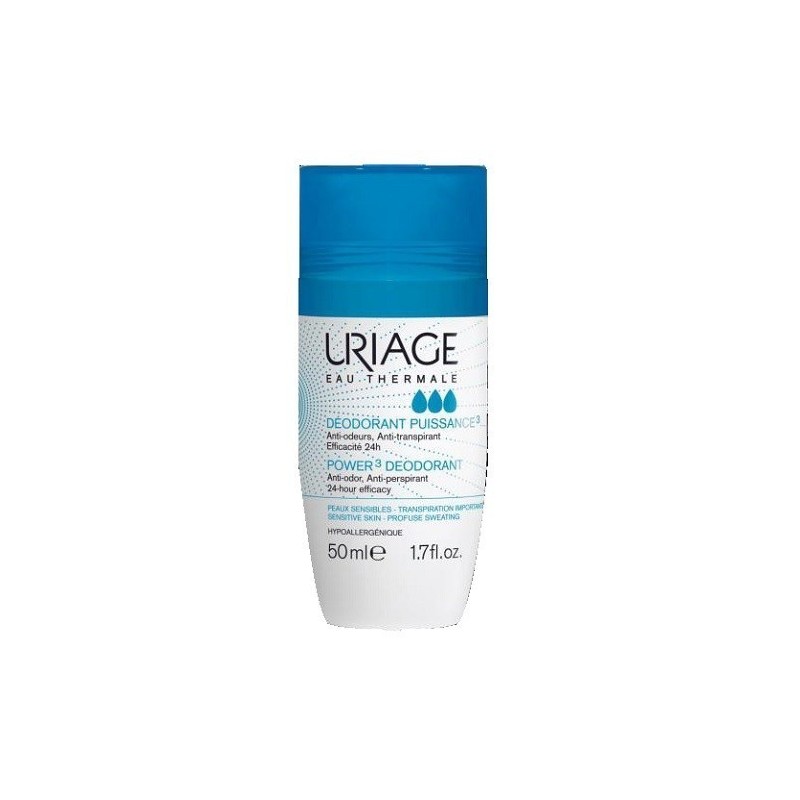 Uriage deo power3 roll on 50 ml