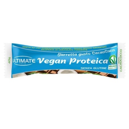 Barretta vegan proteic cacao/cocco 40 g