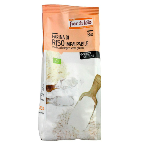 Farina riso impalpabile senza glutine bio 375 g