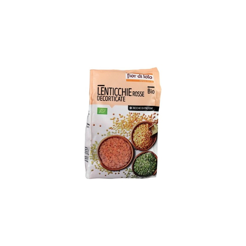 Lenticchie piccole rosse decorticate bio 400 g Lenticchie piccole rosse decorticate bio 400 g
