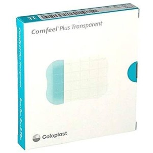Medicazione speciale attiva trasparente con idrocolloide comfeel plus 5x7 cm 10 pezzi