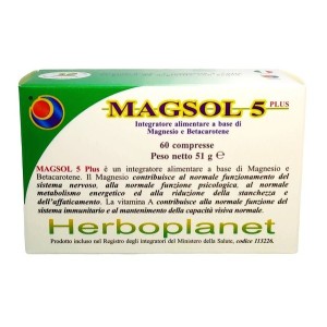Magsol 5 plus 60 compresse