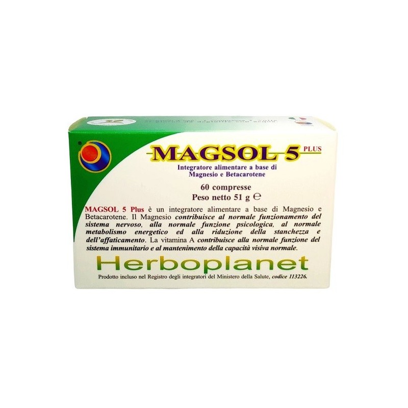 Magsol 5 plus 60 compresse