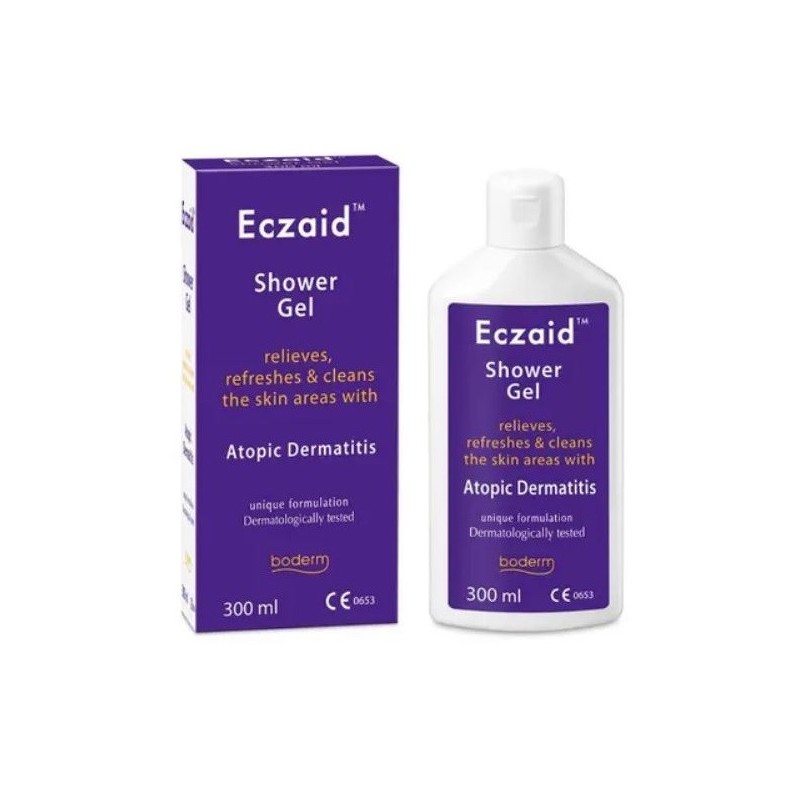 Eczaid shower gel detergente e lenitivo in presenza di dermatite atopica 300 ml ce