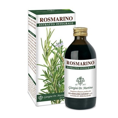 Rosmarino estratto integrale 200 ml