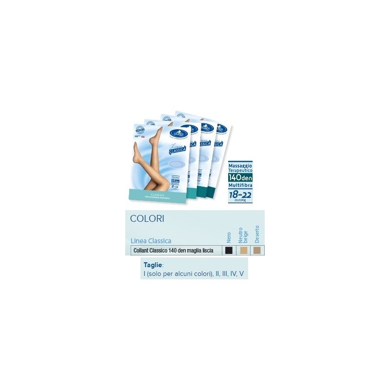 Sauber collant 140 denari maglia liscia nero 3 linea classica Sauber collant 140 denari maglia liscia nero 3 linea classica