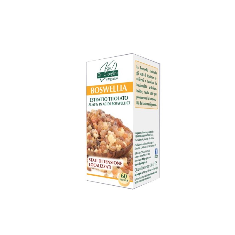 Boswellia estratto titolato 60 pastiglie Boswellia estratto titolato 60 pastiglie
