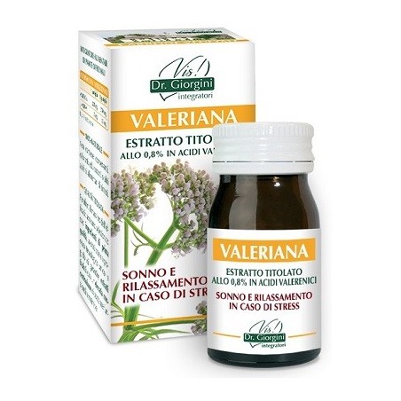 Valeriana estratto titolato 60 pastiglie Valeriana estratto titolato 60 pastiglie