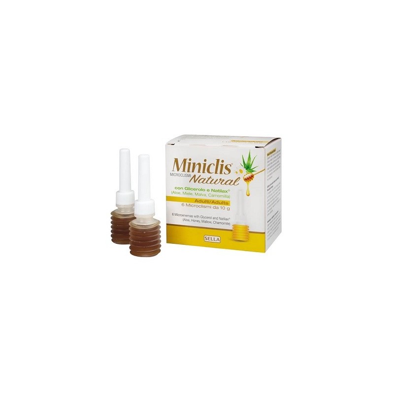 Miniclis natural md adulti 6 pezzi