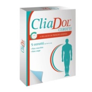 Cerotto cliadol per dolori muscolari e articolari 5 pezzi