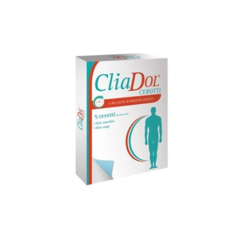 Cerotto cliadol per dolori muscolari e articolari 5 pezzi