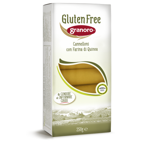 Gluten free granoro cannelloni con quinoa 250 g Gluten free granoro cannelloni con quinoa 250 g