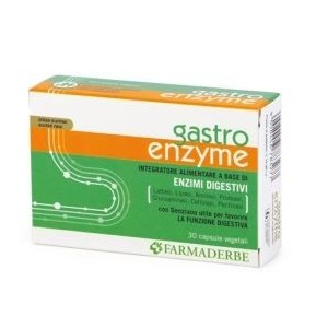 Gastro enzyme 30 capsule vegetali