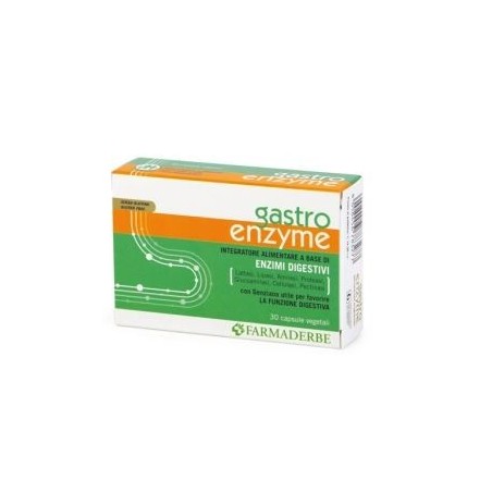 Gastro enzyme 30 capsule vegetali