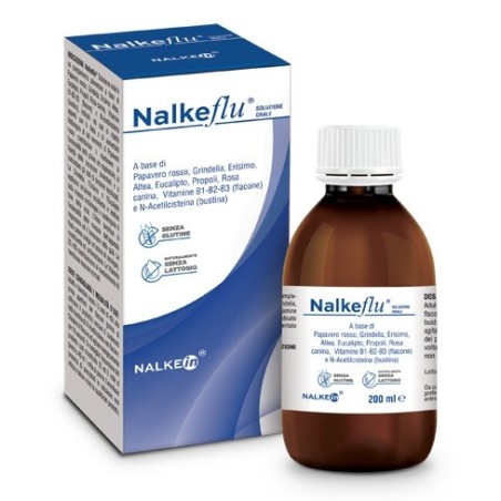 Nalkeflu soluzione orale 200 ml + 1 bustina da 2,5 g
