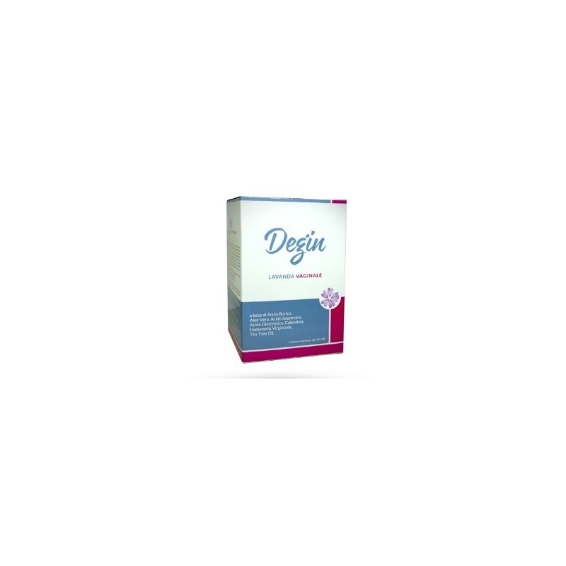 Degin lavanda vaginale 4 flaconi da 140 ml