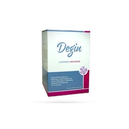 Degin lavanda vaginale 4 flaconi da 140 ml