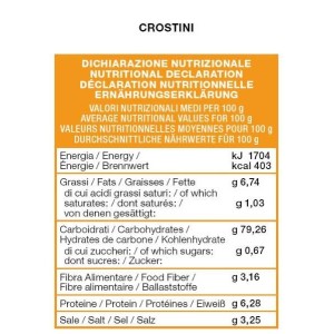 Il pane di anna crostini senza latte 120 g