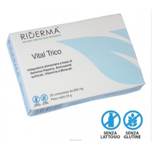 Riderma vital trico 30 compresse