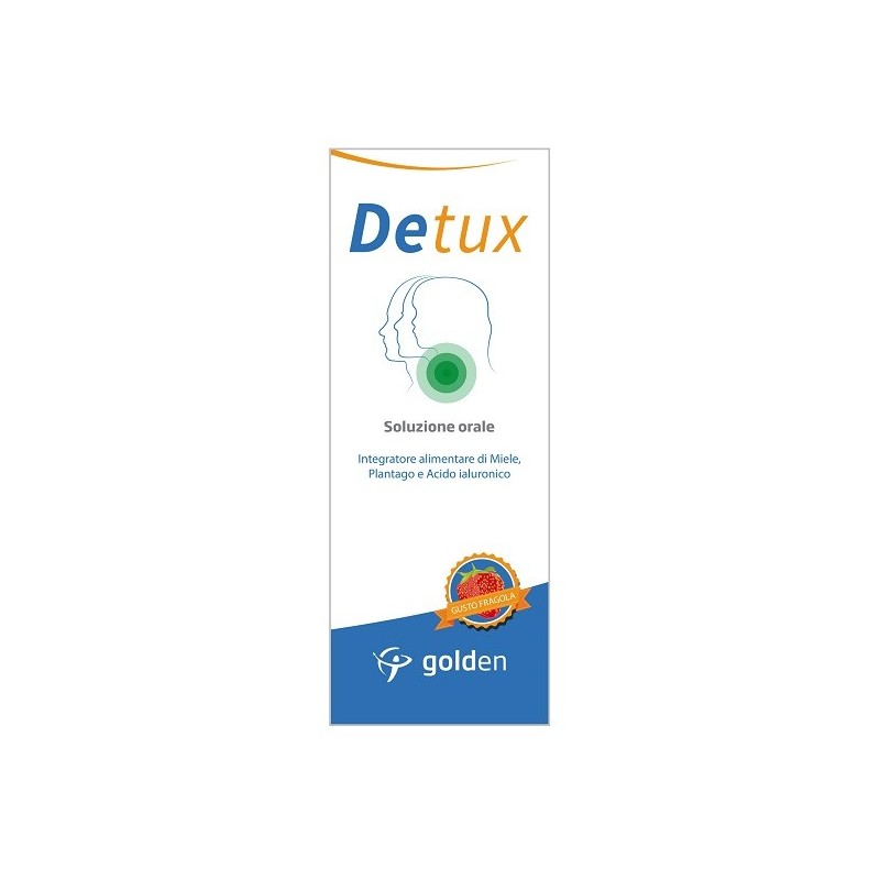 Detux soluzione orale gusto fragola 150 ml