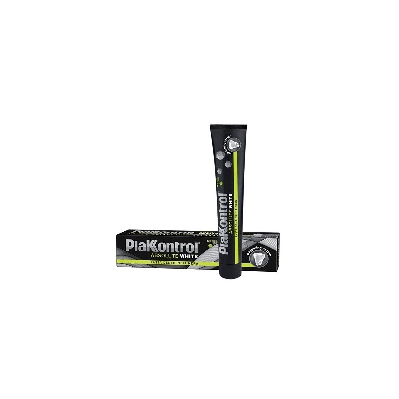 Plakkontrol absolute white dentifricio 75 ml