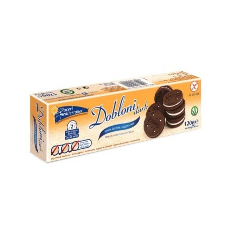 Piaceri mediterranei dobloni dark 120 g
