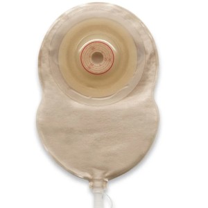 Sacca per urostomia monouso monopezzo opaca esteem+ flex convex misura 10/43 mm profilo convessita' v1 bassa 10 pezzi