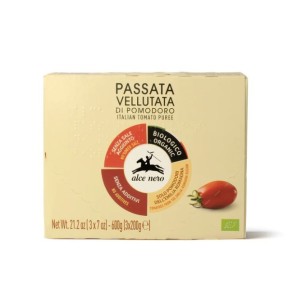 Passata vellutata di pomodoro bio alce nero 3 x 200 g
