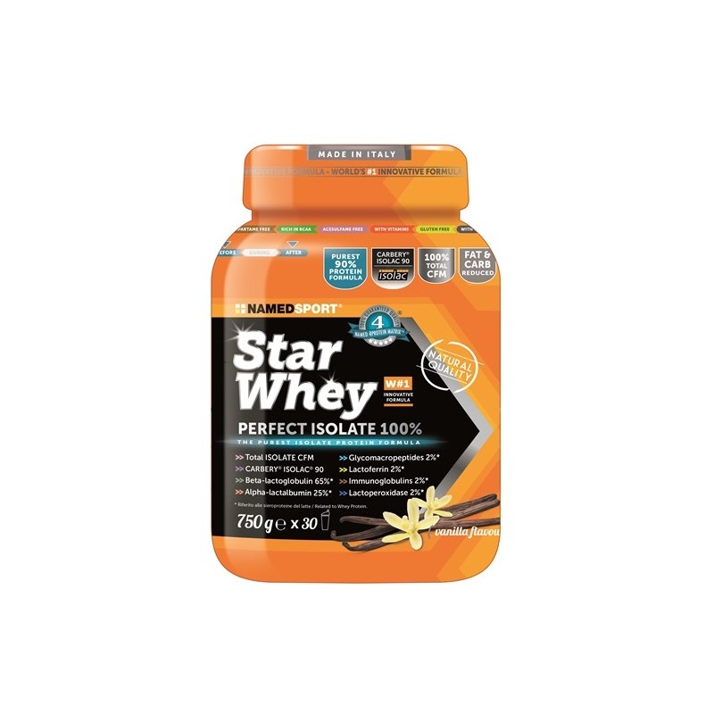 Star whey isolate vanilla 750 g
