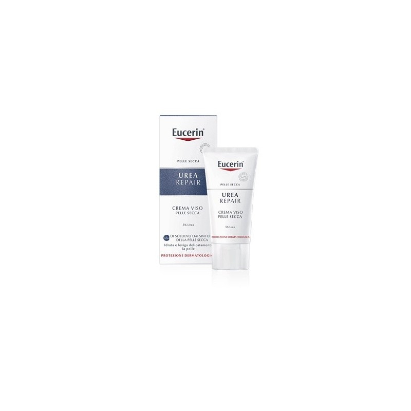 Eucerin crema levigante viso 5% urea 50 ml