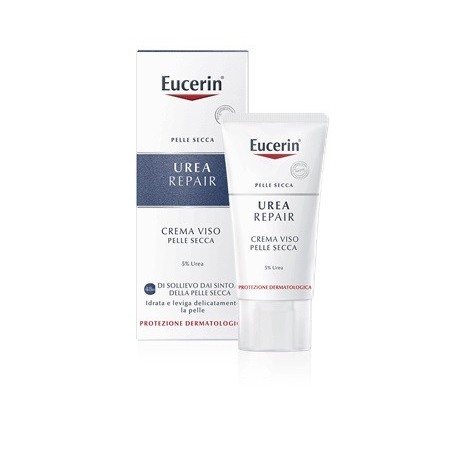 Eucerin crema levigante viso 5% urea 50 ml