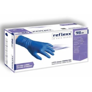 Guanti lattice senza polvere medium 100 pezzi