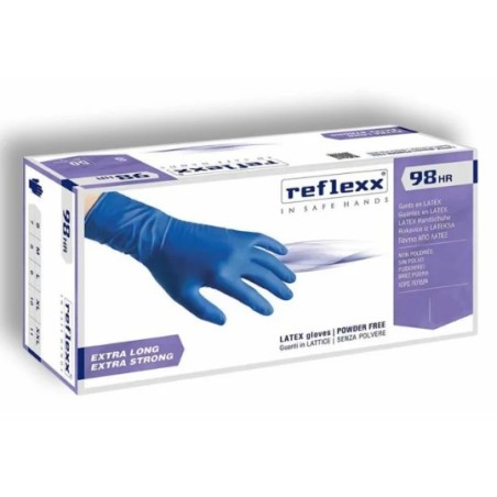 Guanti lattice senza polvere medium 100 pezzi