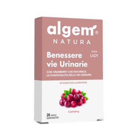 Algem lady benessere vie urinarie 20 capsule 710 mg