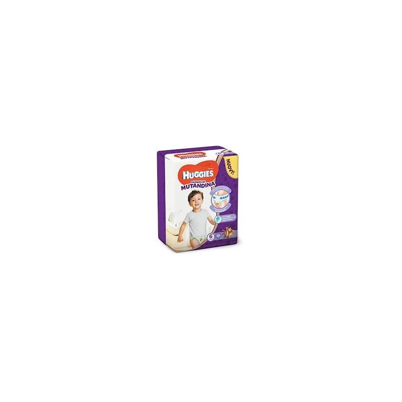 Huggies diaper pant base 6 13 pezzi