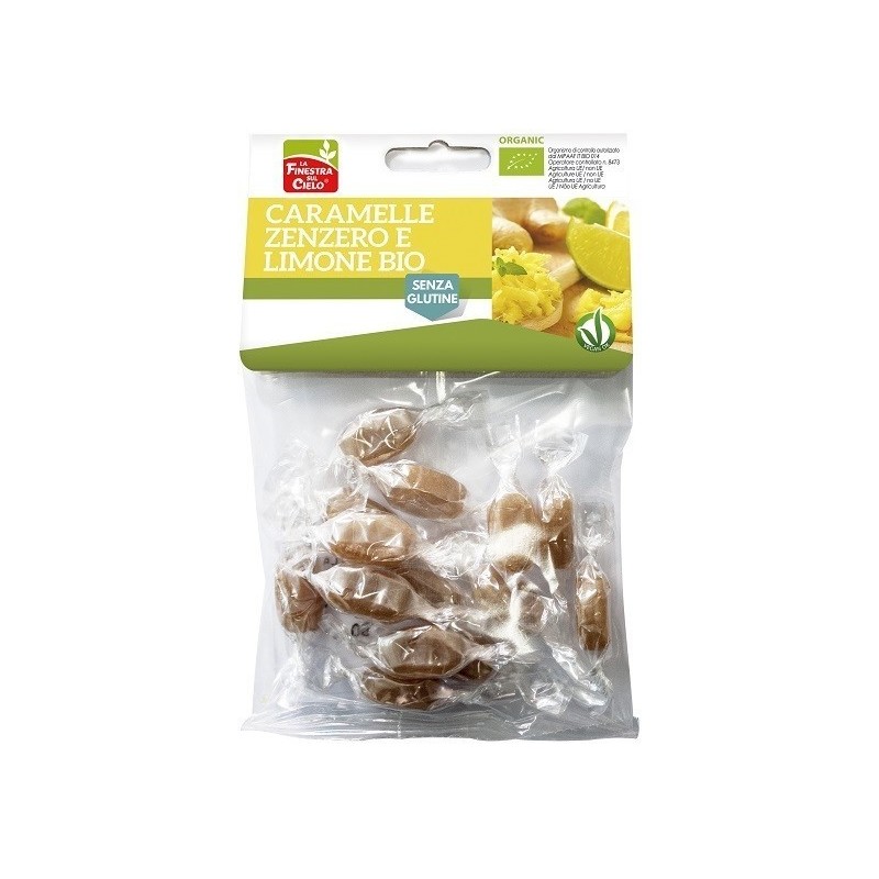 Caramelle zenzero e limone bio 50 g